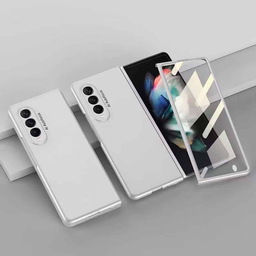 Camera Protection Case with Front Glass for Z fold 3