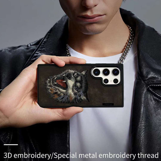 Nimmy 3D Embroidery Wolf S24 Ultra