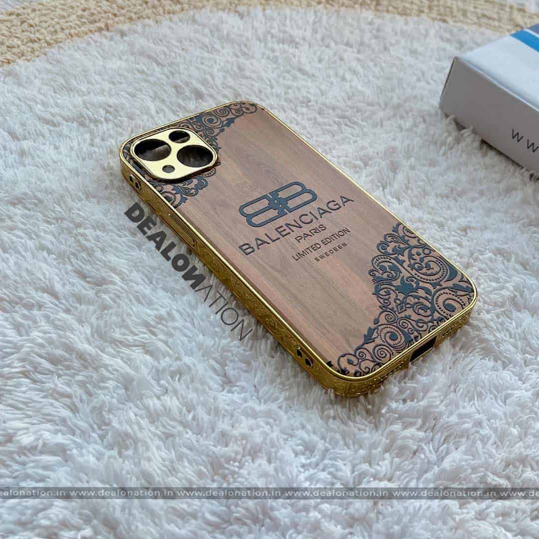Wooden Finished Premium Designer Case