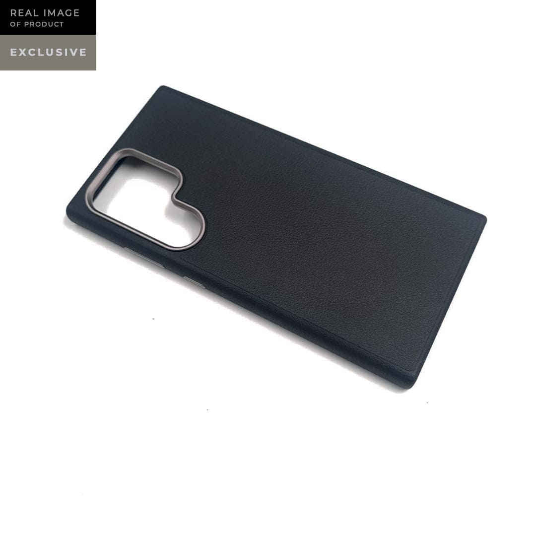 X-LEVEL Magnet Series PC+PU Leather Case with Titanium Camera Ring - S24 Ultra