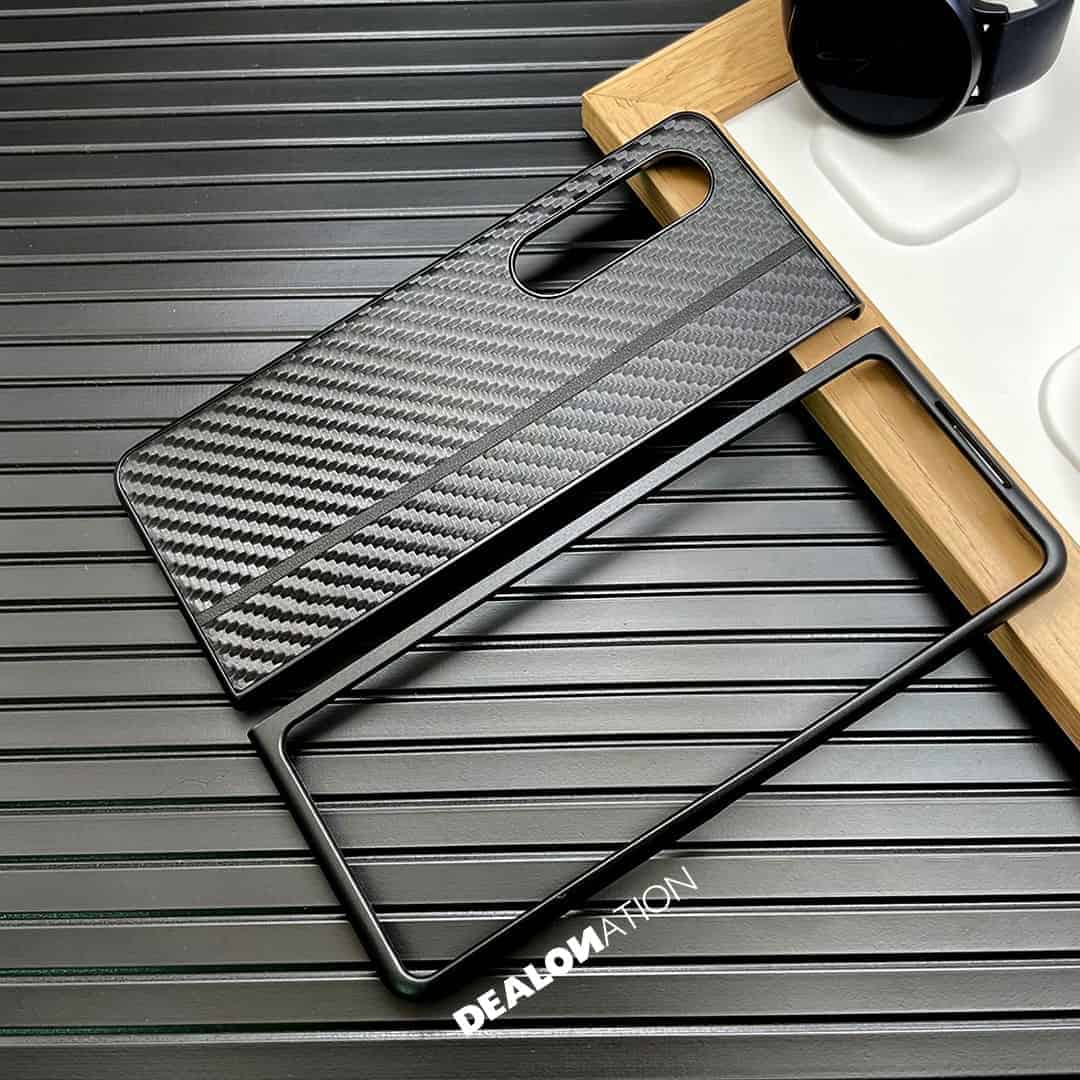 Carbon Fiber Stripes Case Z Fold 3