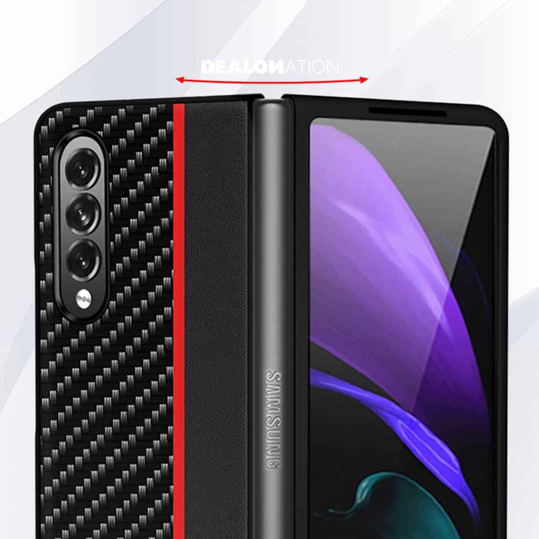 Carbon Fiber Stripes Case Z Fold 3