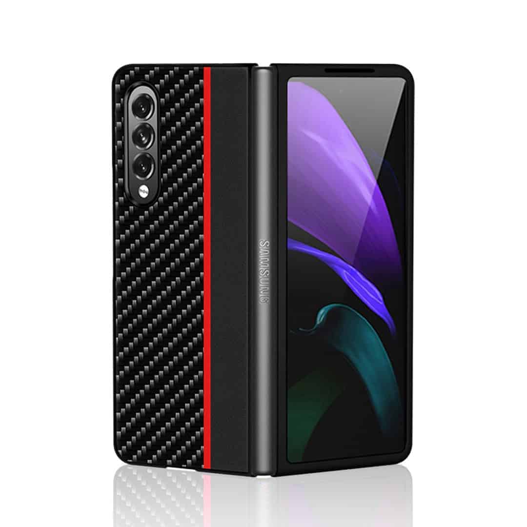 Carbon Fiber Stripes Case Z Fold 3