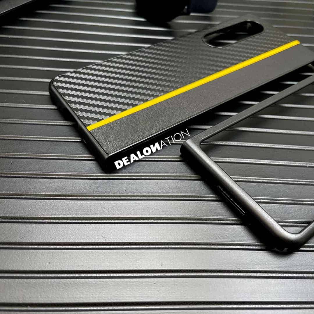 Carbon Fiber Stripes Case Z Fold 3