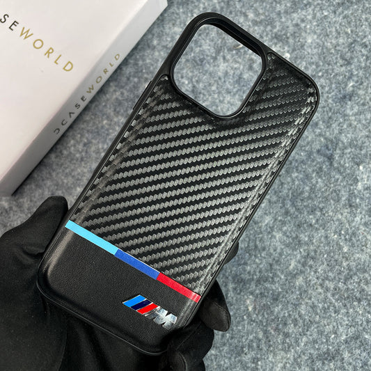 Carbon Fibre M Series Premium Leather Case