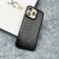 Luxury Croco Patent Leather Case