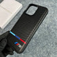 Carbon Fibre M Series Premium Leather Case