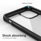 Shockproof Bumper Case with Scratch Proof Glossy Clear Back
