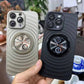 3D Wave Luxury Magnetic Bracket Case