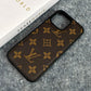 Luxury Designer Leather Case for iPhone