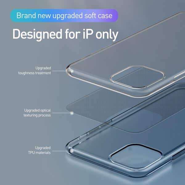 Baseus®️ Slim Transparent Case