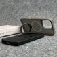 Shock-proof MagSafe Acrylic Guard Case with Pull-Out Ring Stand