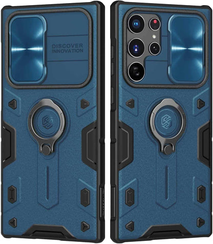Nillkin CamShield Armor 360° Ring Back Case Galaxy S22 Ultra