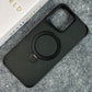 Shock-proof MagSafe Acrylic Guard Case with Pull-Out Ring Stand