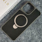 Shock-proof MagSafe Acrylic Guard Case with Pull-Out Ring Stand