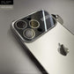 Premium Matte Case with Glossy Sides with Camera Lens - Titanium Grey