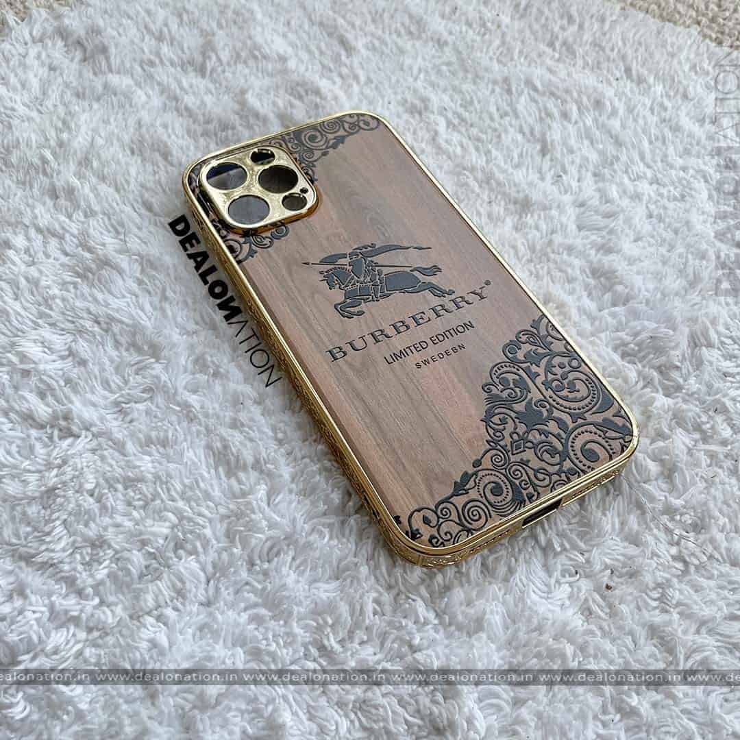 Wooden Finished Premium Designer Case