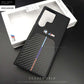 M Coupe Carbon Fibre + Leather Case - S 23 Ultra