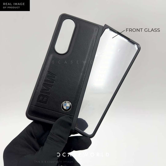 Soft Leather Case with Front Glass