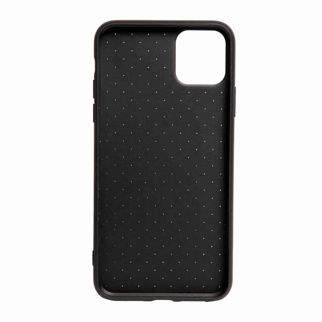 Black Woven Pattern TPU Perfect Fit Case for iPhone 11 Pro Max