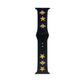 Golden-Bee Black Silicone Apple Watch Band 42-44 MM