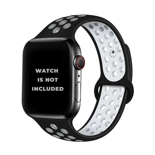 Black-White NK Apple Watch Band (42-44MM)