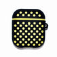 Sporty Dotted Silicone AirPods Case - FRRI Red
