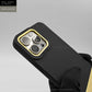 Black N' Gold TPU + Metal Case