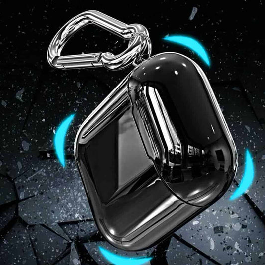 AirPods Case Metallic Shine Finish - Glossy Black