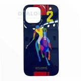 Santa Barbara Polo Racquet Jockey Series iPhone 12 Series - High Gloss, Blue