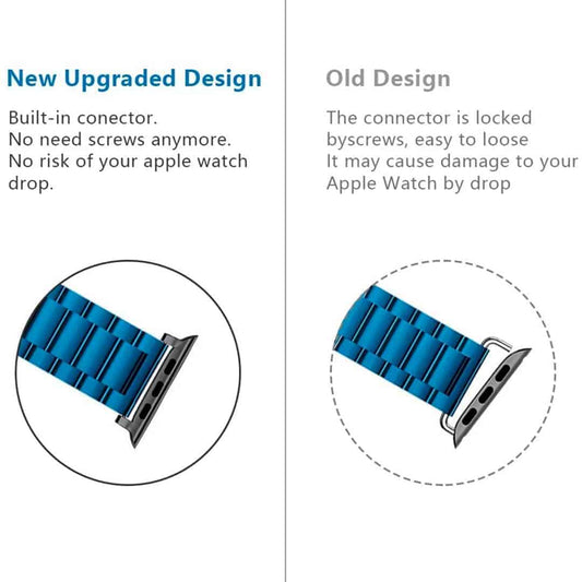 Stainless Steel Bracelet Apple Watch Band (42-44-45-49MM)