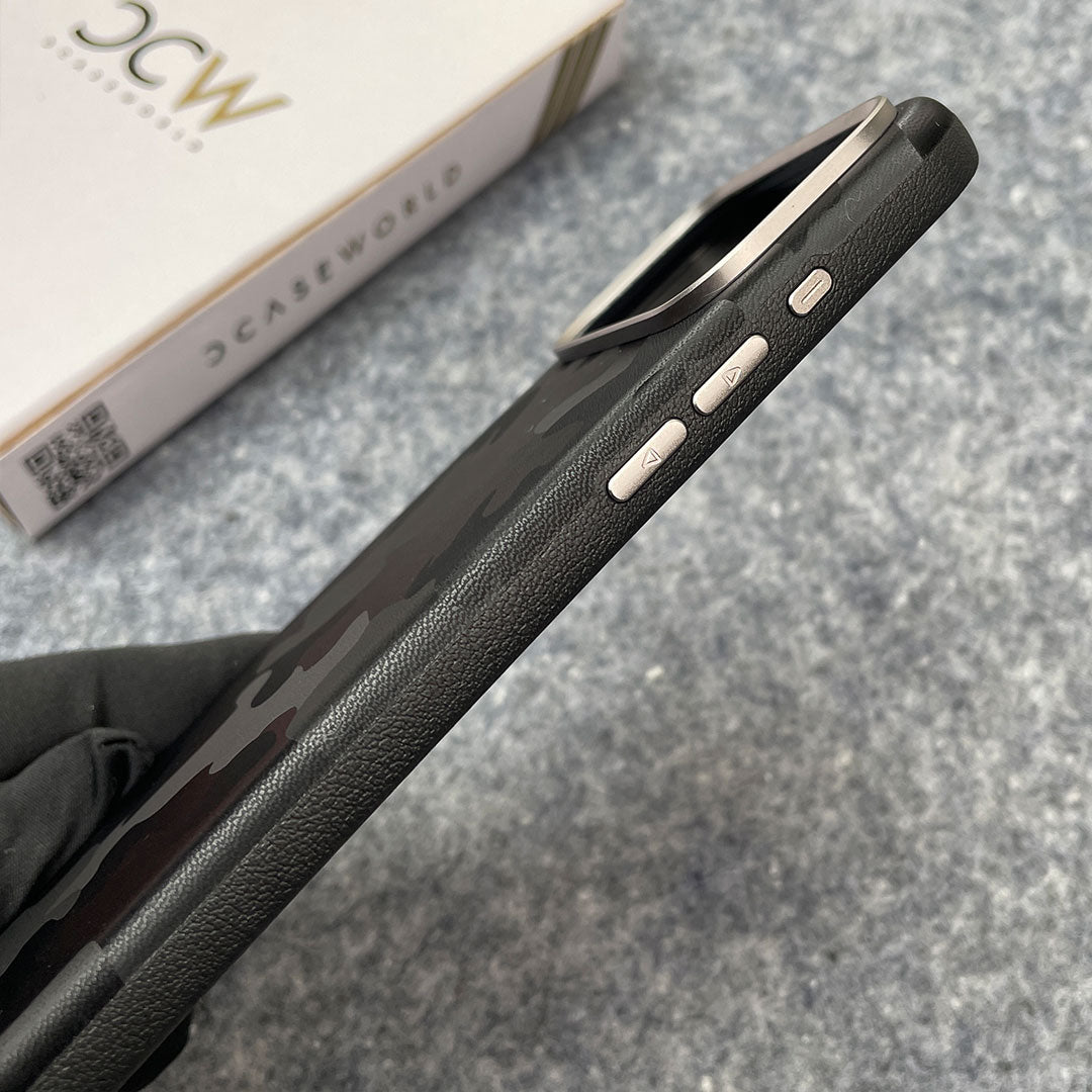 Camouflage Imperial Leather Case