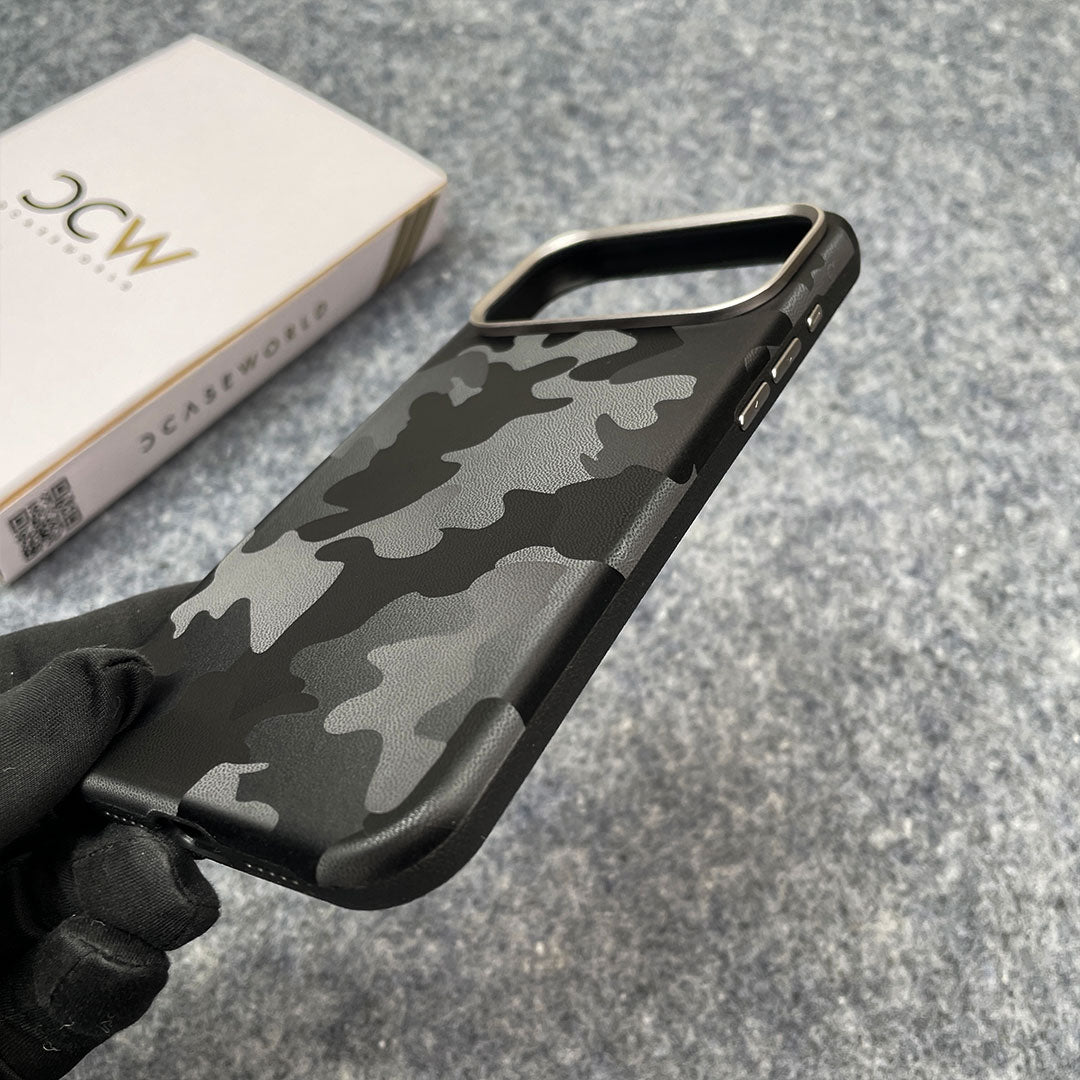 Camouflage Imperial Leather Case