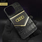 Exclusive Luxury  Electroplating Case with Glossy Carbon Fibre