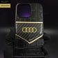 Exclusive Luxury  Electroplating Case with Glossy Carbon Fibre