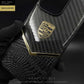 Exclusive Luxury  Electroplating Case with Glossy Carbon Fibre