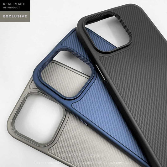 Slim Carbon Fiber Drop Protection Case