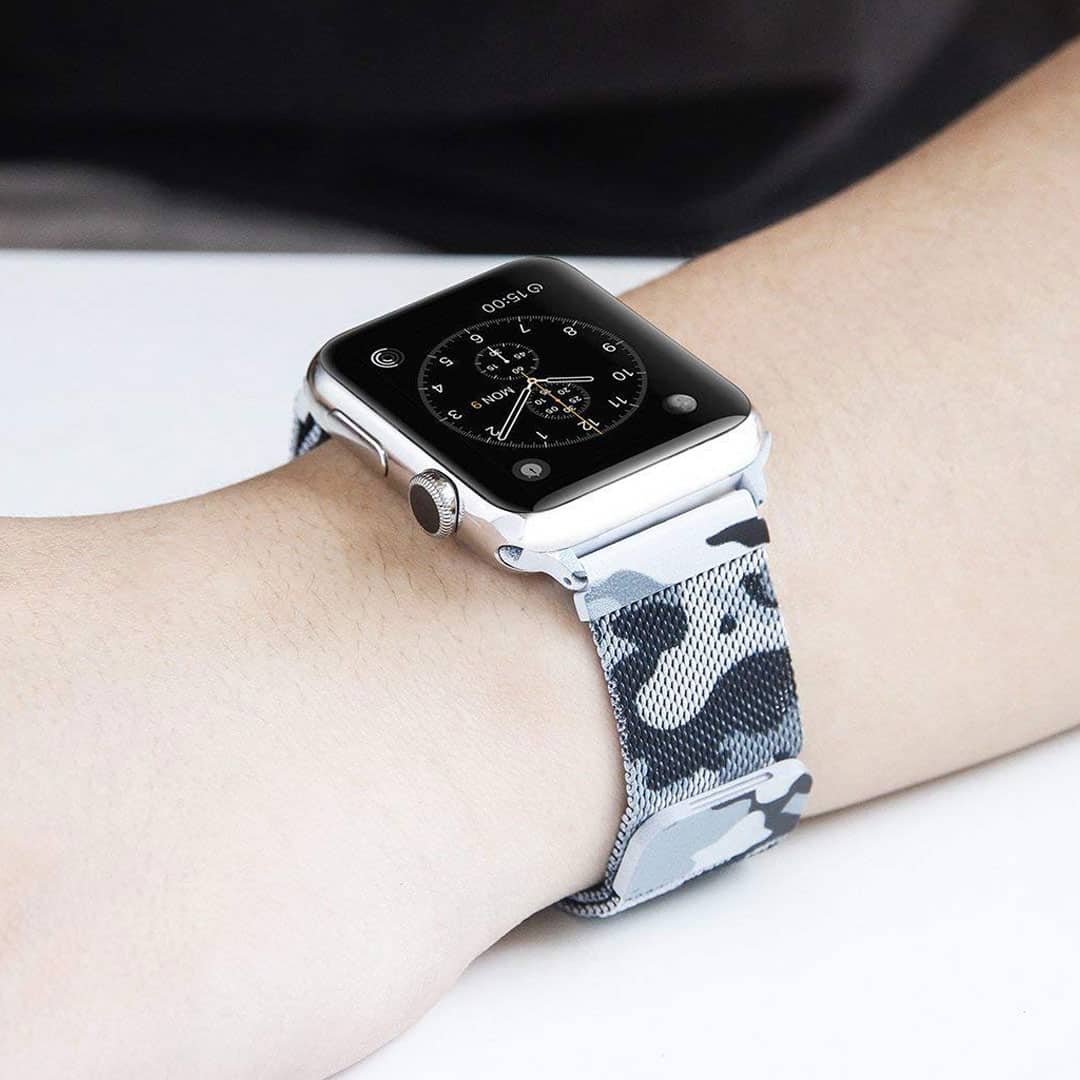 Camo Milanese Loop Apple Watch  42-44MM