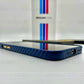 Carbon Fibre with Gold Plating Leather Case