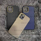 Carbon Fibre with Gold Plating Leather Case