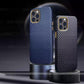 Carbon Fibre with Gold Plating Leather Case