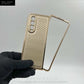 Luxury Champagne Gold Carbon Fiber Case
