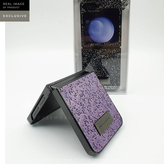 Classic Handcraft Shimmery Case - Z Flip 5