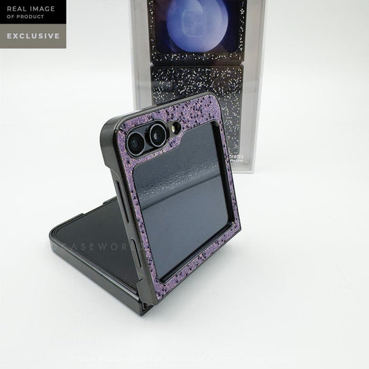 Classic Handcraft Shimmery Case - Z Flip 5