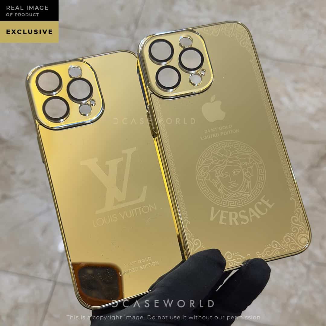Luxury Gold Case with Lens Guard