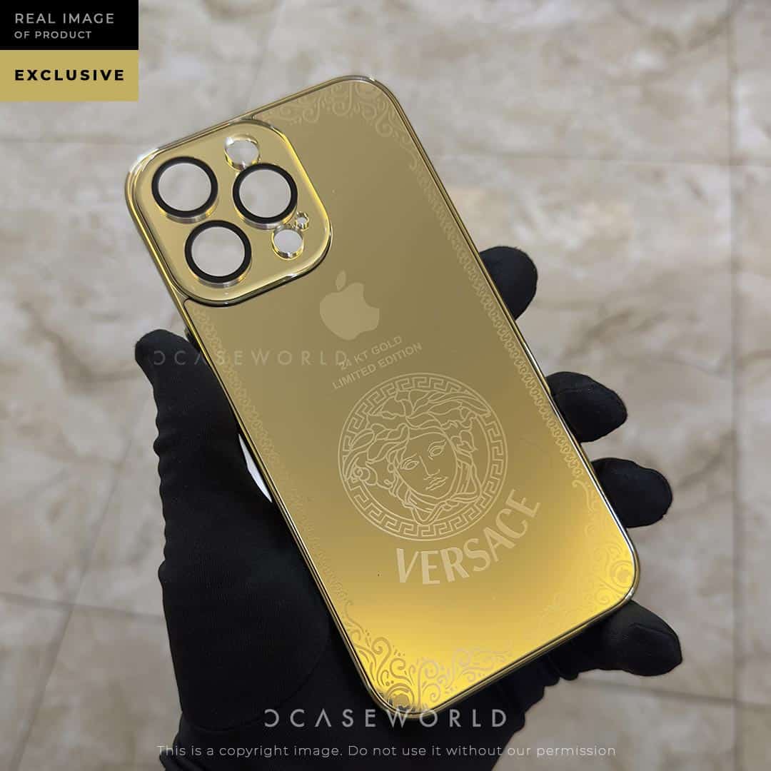 Luxury Gold Case with Lens Guard
