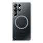 Clear View Magnetic Case with Alloy Camera Shield For S25 Ultra