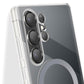 Clear View Magnetic Case with Alloy Camera Shield For S25 Ultra