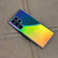 Clear Rainbow Hard Polycarbonate Case – S23 Ultra