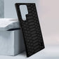 Croco Pattern Leather Case for S22 Ultra